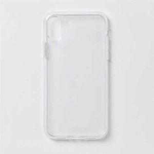 heyday Apple iPhone X/XS Hard Shell Case w/ Rubber Bumper - Clear  NIB